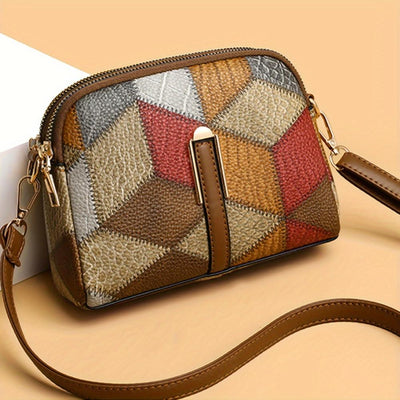 Caroline | Mini Crossbody Patchwork Väska