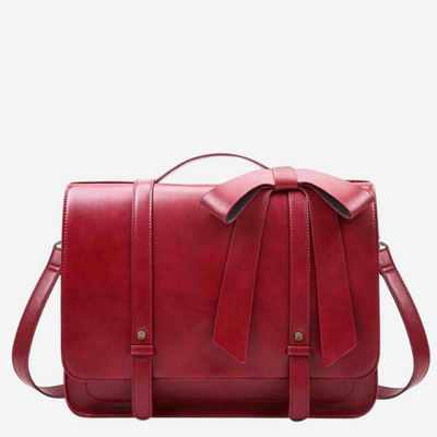 Yvonne | Retro-väska Twist i Blå-Rosa
