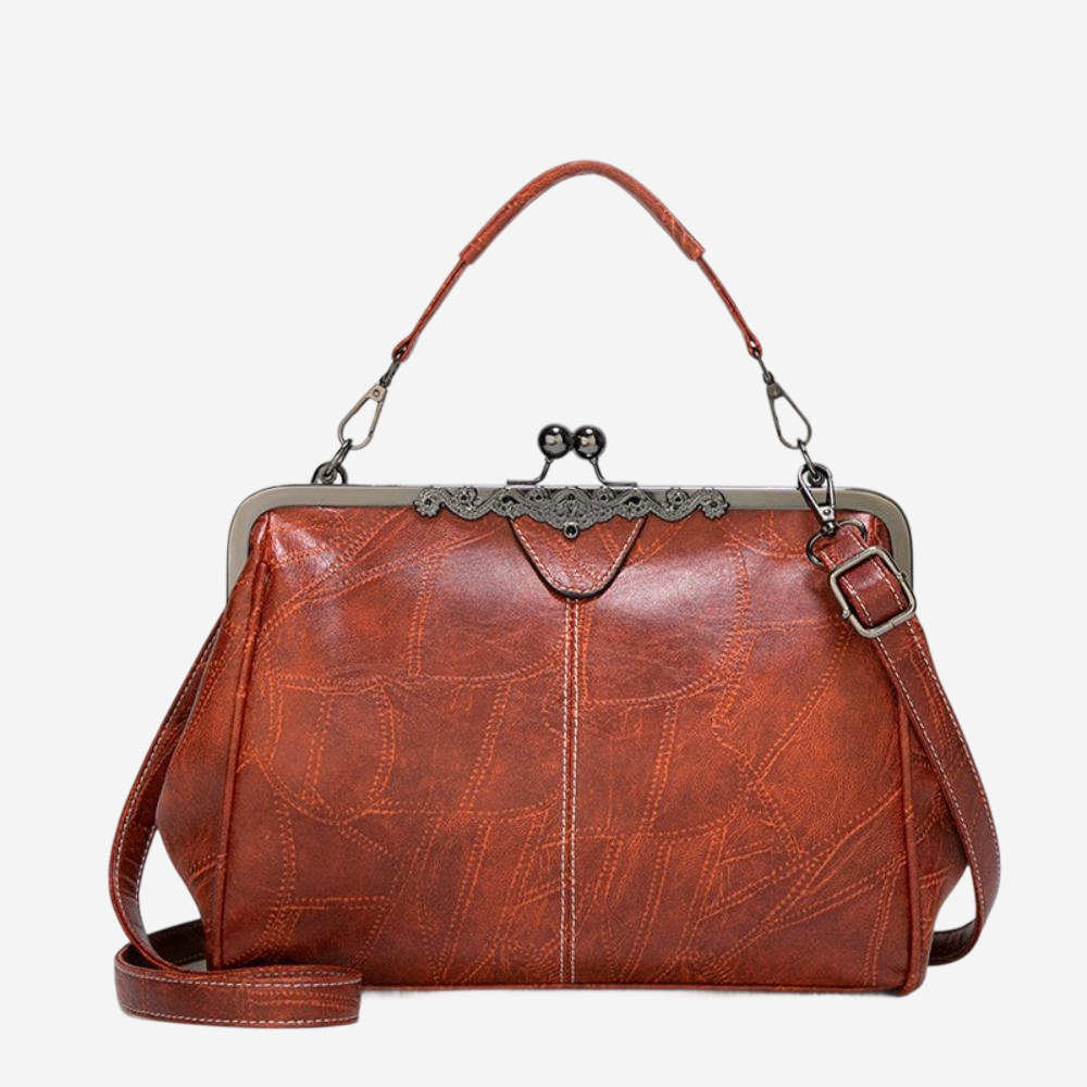 Jenny | Tidlös vintageväska med elegant spänne