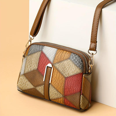 Caroline | Mini Crossbody Patchwork Väska