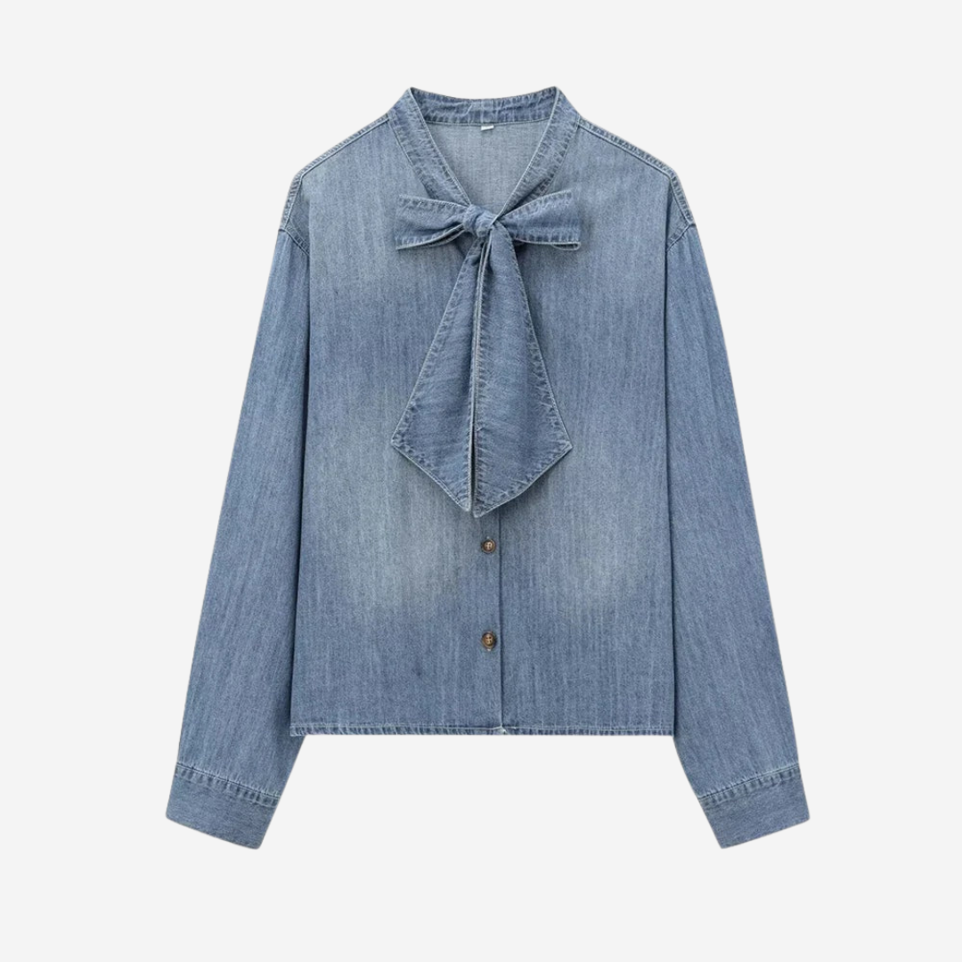 Camilla | Blus med rosett