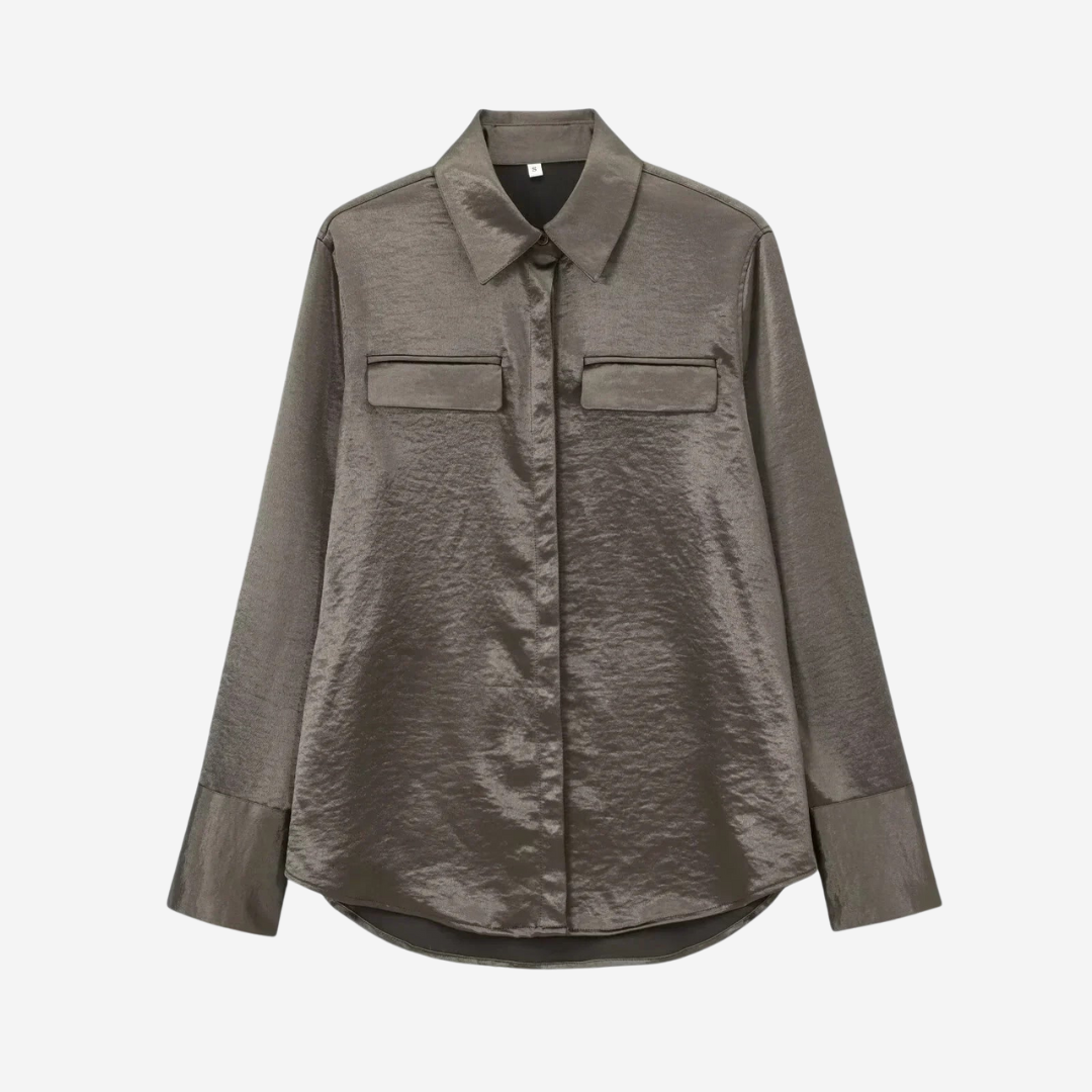 Malin | Silkeslook skjorta