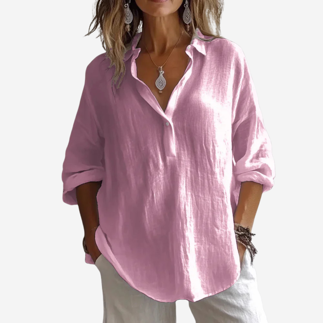 Denise | Avslappnad Lyx Blus