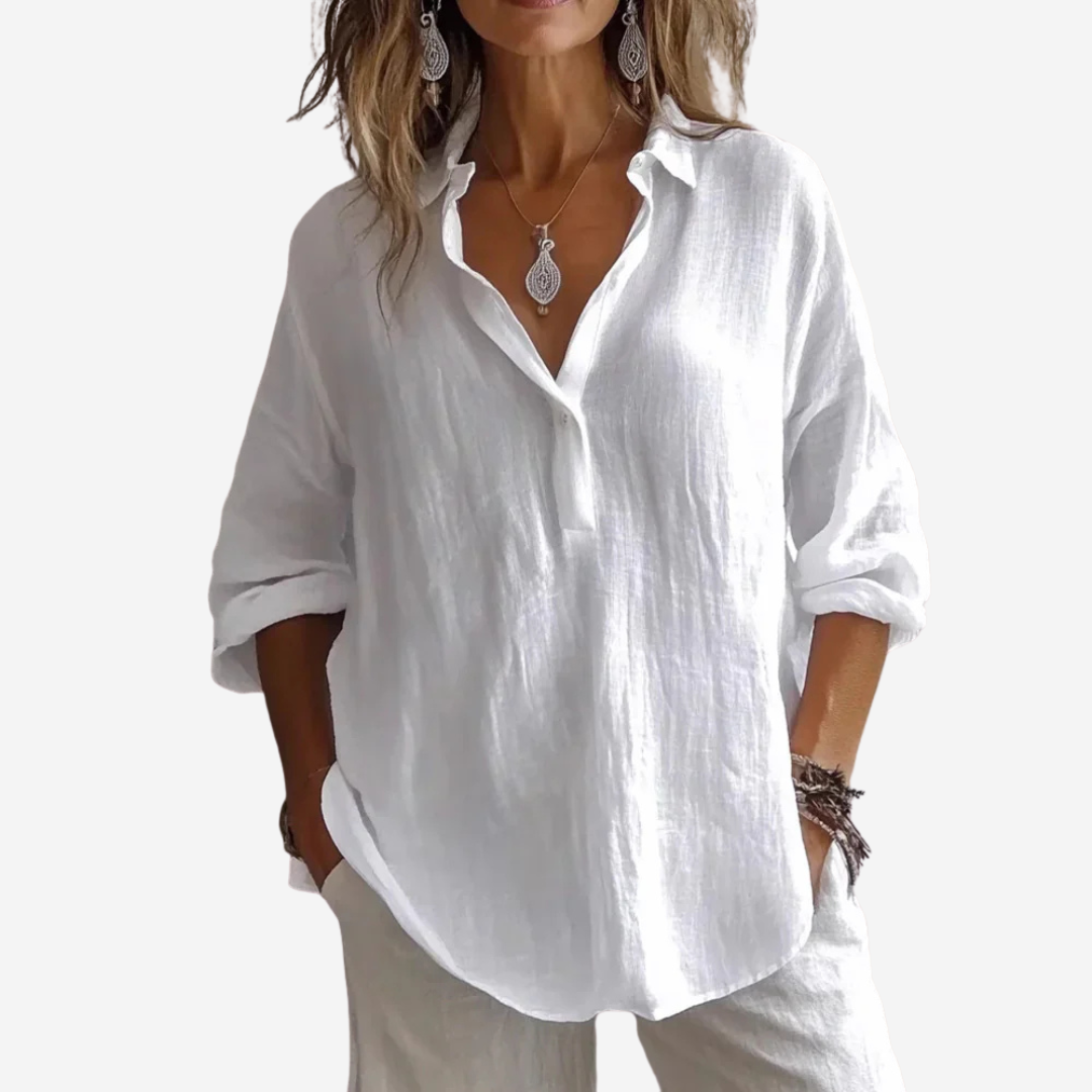 Denise | Avslappnad Lyx Blus