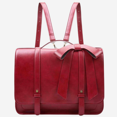 Yvonne | Retro-väska Twist i Blå-Rosa