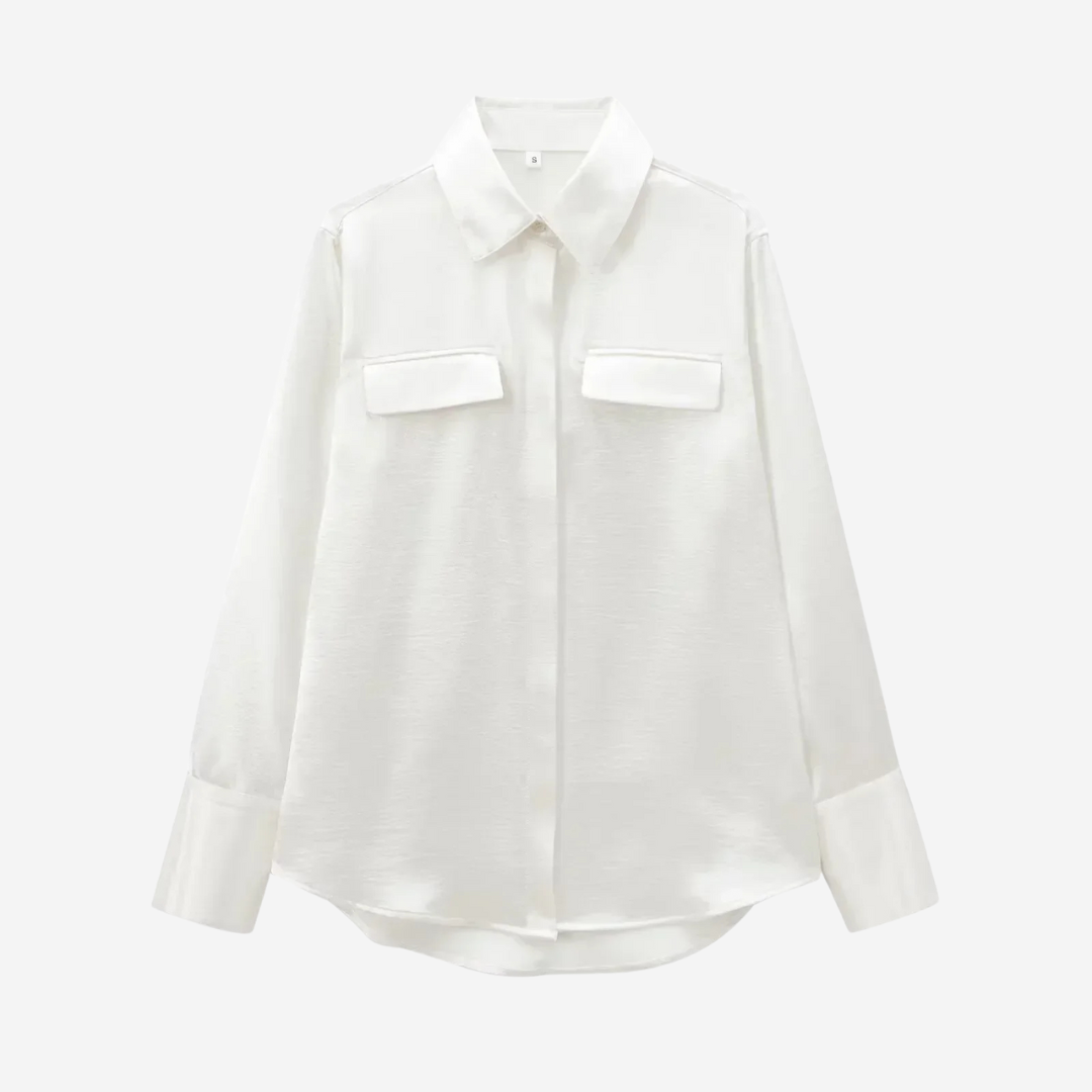 Malin | Silkeslook skjorta